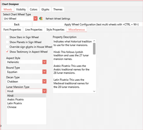 wheel wizard settings